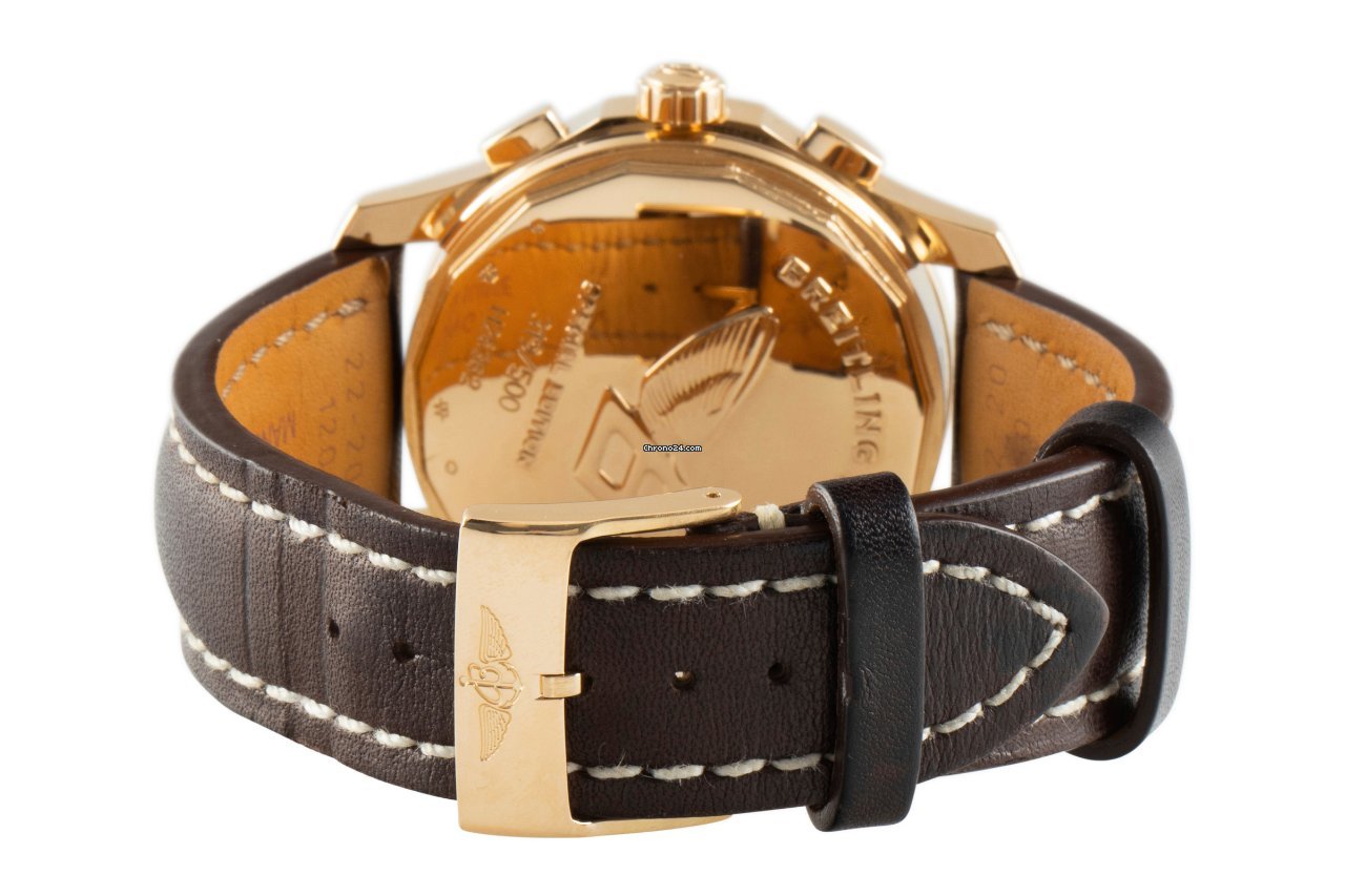 IMG_9081 Breitling Bentley Mark VI Mens watch Unisex Automatic Red gold H26362 Replica 7