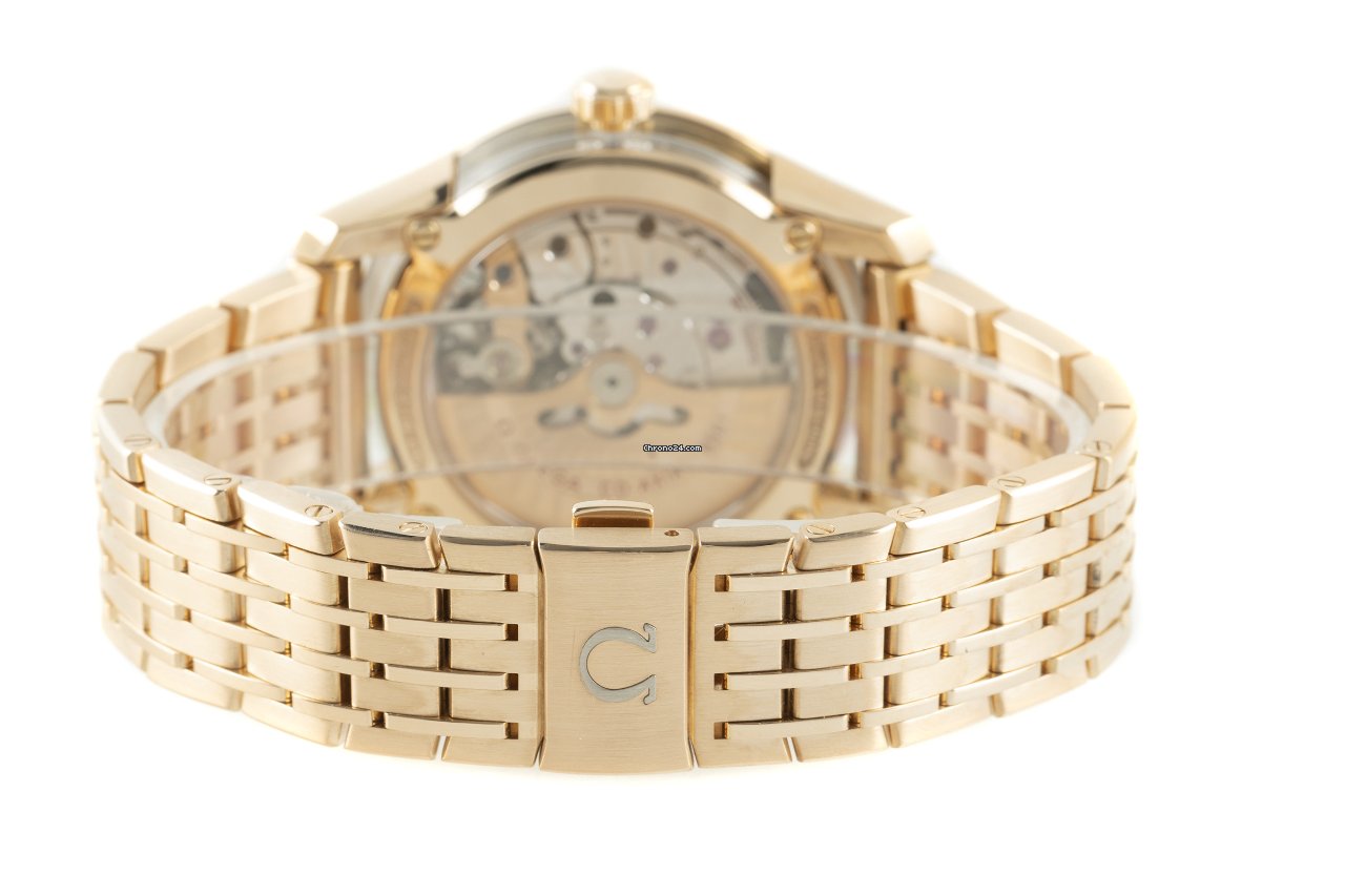 IMG_9081 Omega De Ville Hour Vision Mens watch Unisex Automatic Red gold 431.60.41.21.13.001 Replica 7
