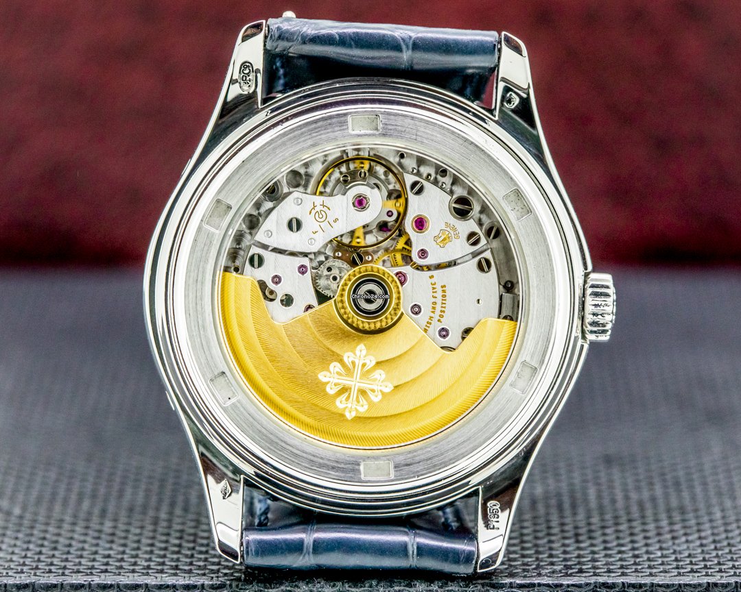 IMG_9081 Patek Philippe Annual Calendar Mens watch Unisex Automatic Platinum 5146P-001 Replica 7