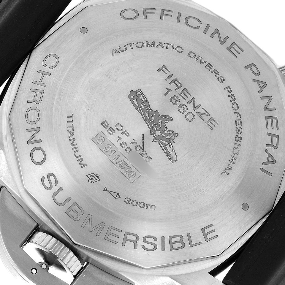IMG_9081 Panerai Luminor Submersible 1950 3 Days Automatic Mens watch Unisex Automatic Titanium PAM00615 Replica 7