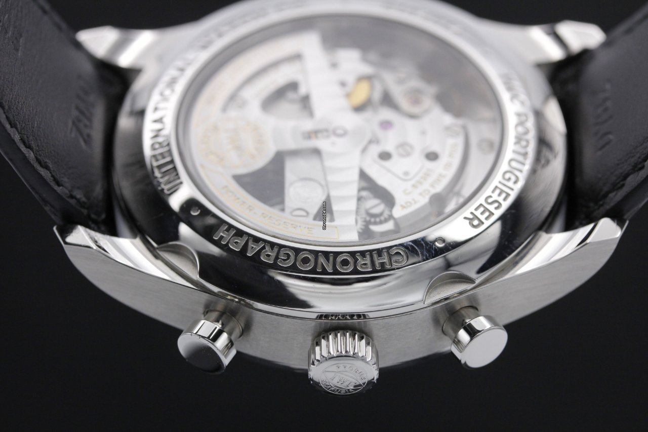 IMG_9081 IWC Portuguese Chronograph Steel IW390303 Replica 7
