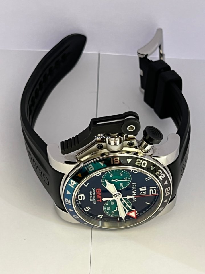 IMG_9081 Graham Chronofighter Oversize Mens watch Unisex Automatic Steel 20VGS.B12A.K10B Replica 7