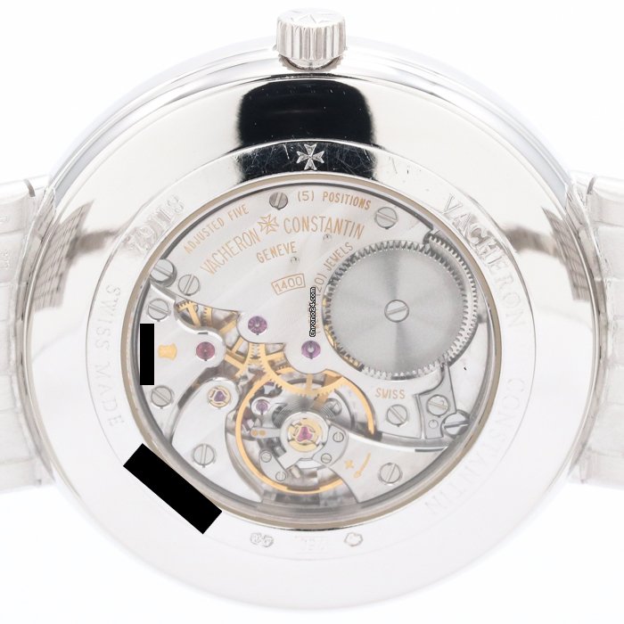 Vacheron Constantin Patrimony Mens watch Unisex Manual winding White gold 81162 206G-9172 Replica 7