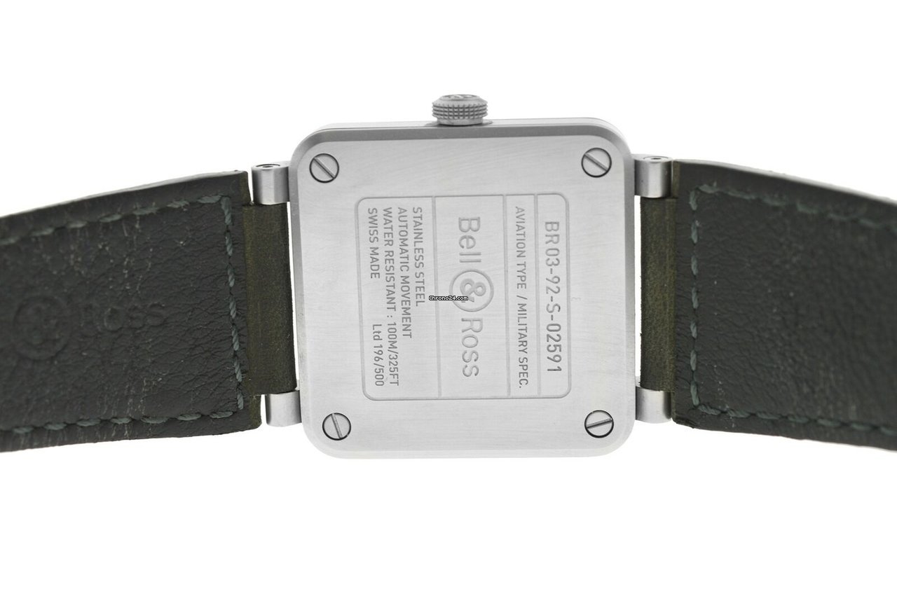 IMG_9081 Bell & Ross BR 03 Mens watch Unisex Automatic Steel BR 03-92 Replica 7