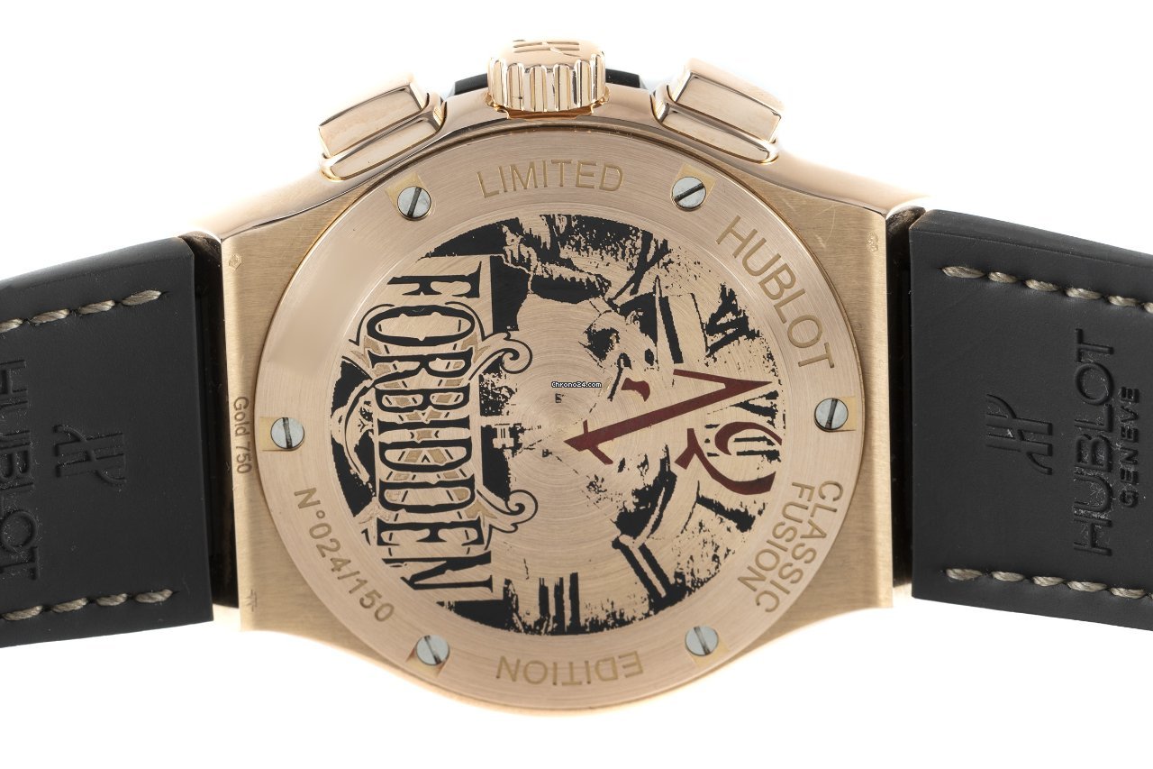 IMG_9081 Hublot Classic Fusion Chronograph Mens watch Unisex Automatic Ceramic 521.OC.0589.VR.OPX14 Replica 7