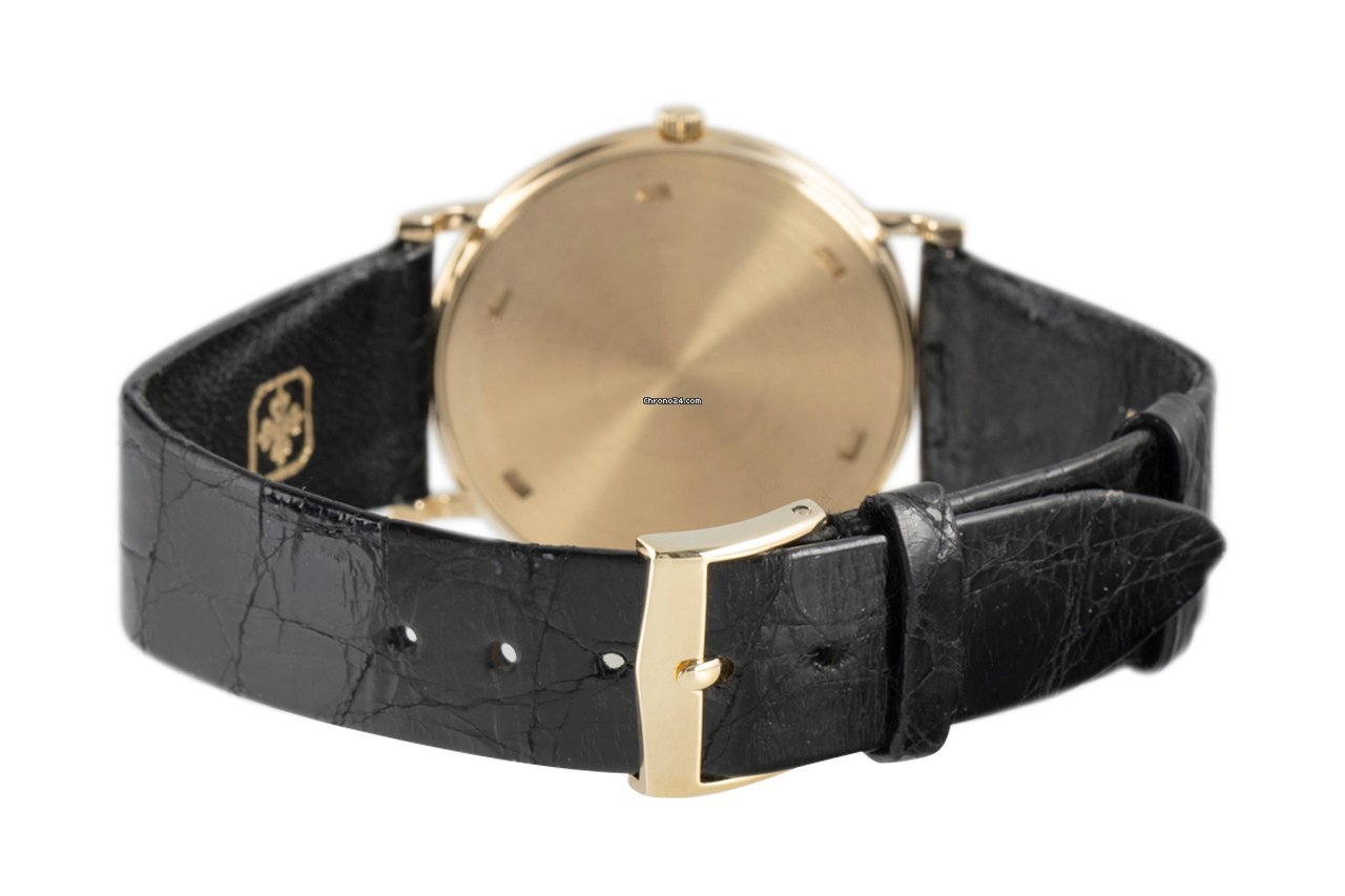 IMG_9081 Patek Philippe Calatrava Mens watch Unisex Manual winding Yellow gold 3520D Replica 7