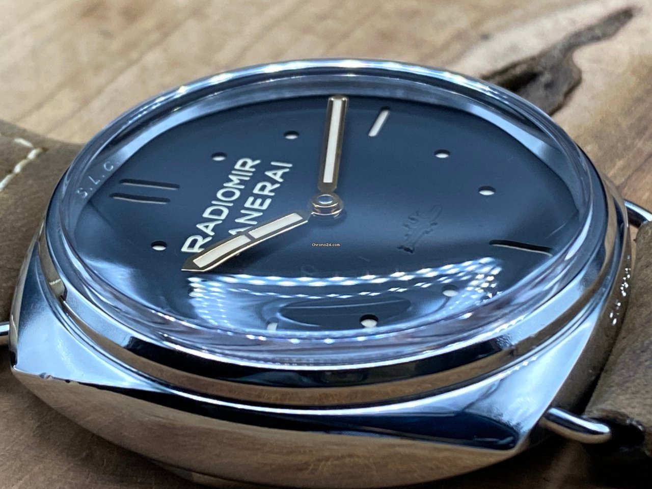 Panerai Radiomir 3 Days 47mm Mens watch Unisex Manual winding Steel PAM 00425orPAM 425 Replica 7