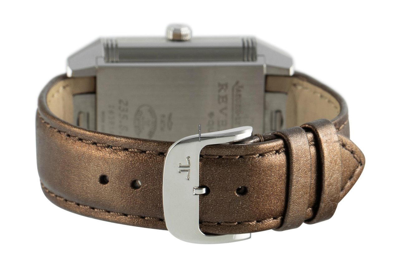 IMG_9081 Jaeger-LeCoultre Reverso Squadra Lady Duetto Womens watch Automatic Steel 235.8.76 Replica 7