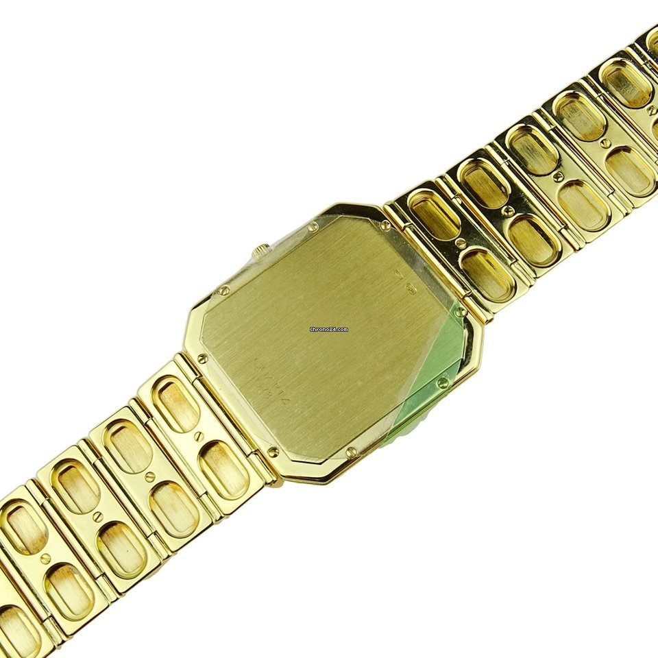 Omega Mens watch Unisex Quartz Yellow gold 395.935 Replica 7