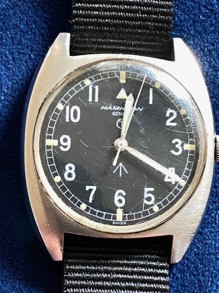 Hamilton Mens watch Unisex Manual winding Steel 382 75 Replica 7