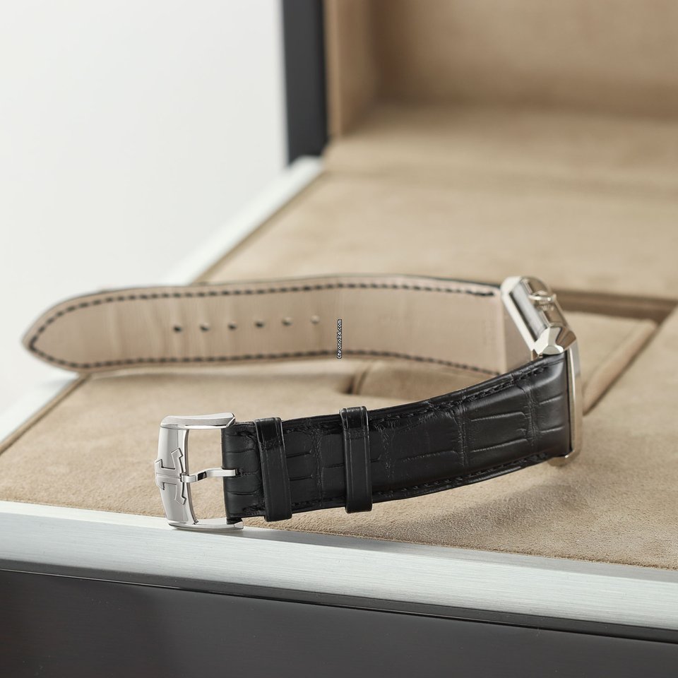 IMG_9081 Jaeger-LeCoultre Grande Reverso Mens watch Unisex Manual winding White gold 37335x1 273.3.48 Replica 7