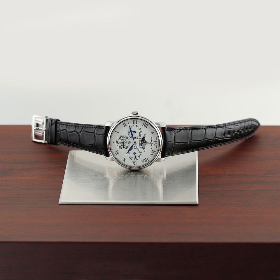 Blancpain Villeret Mens watch Unisex Automatic Platinum 6659-3431-55b Replica 7