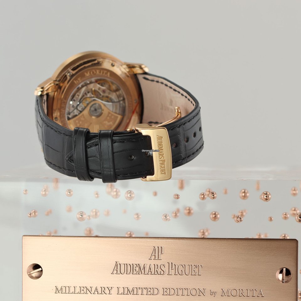 IMG_9081 Audemars Piguet Millenary Womens watch Automatic Rose gold 15331or.oo.d002cr.01 Replica 7