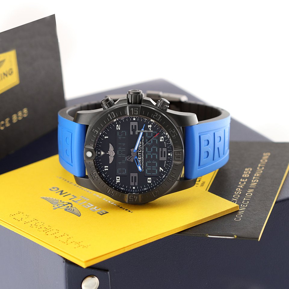 Breitling Exospace B55 Connected Mens watch Unisex Quartz Titanium vb5510h21b1s1 Replica 7