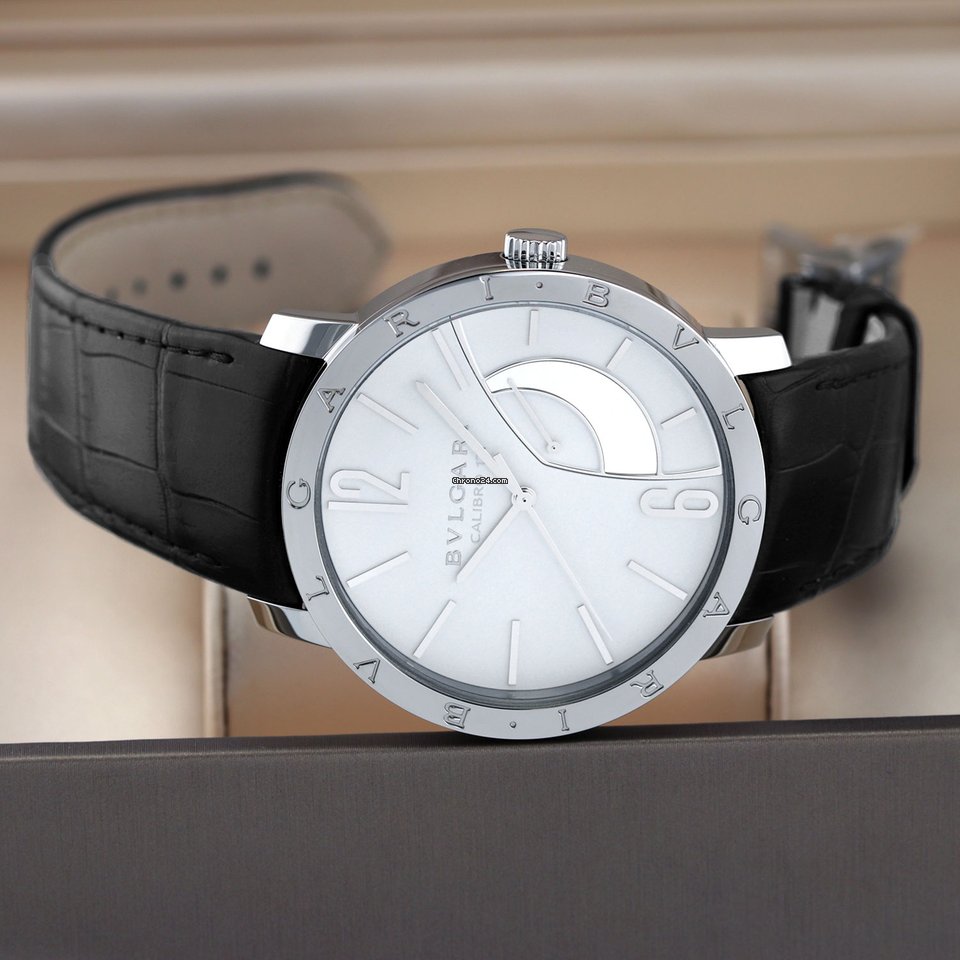 IMG_9081 Bulgari Bulgari Mens watch Unisex Manual winding Steel 101870 bb43wsl Replica 7