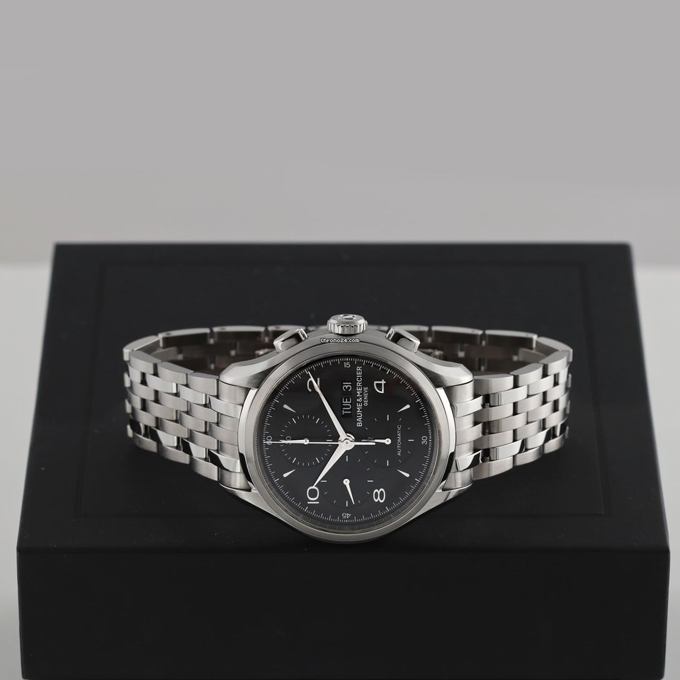 IMG_9081 Baume & Mercier Clifton Mens watch Unisex Automatic Steel 10212 Replica 7
