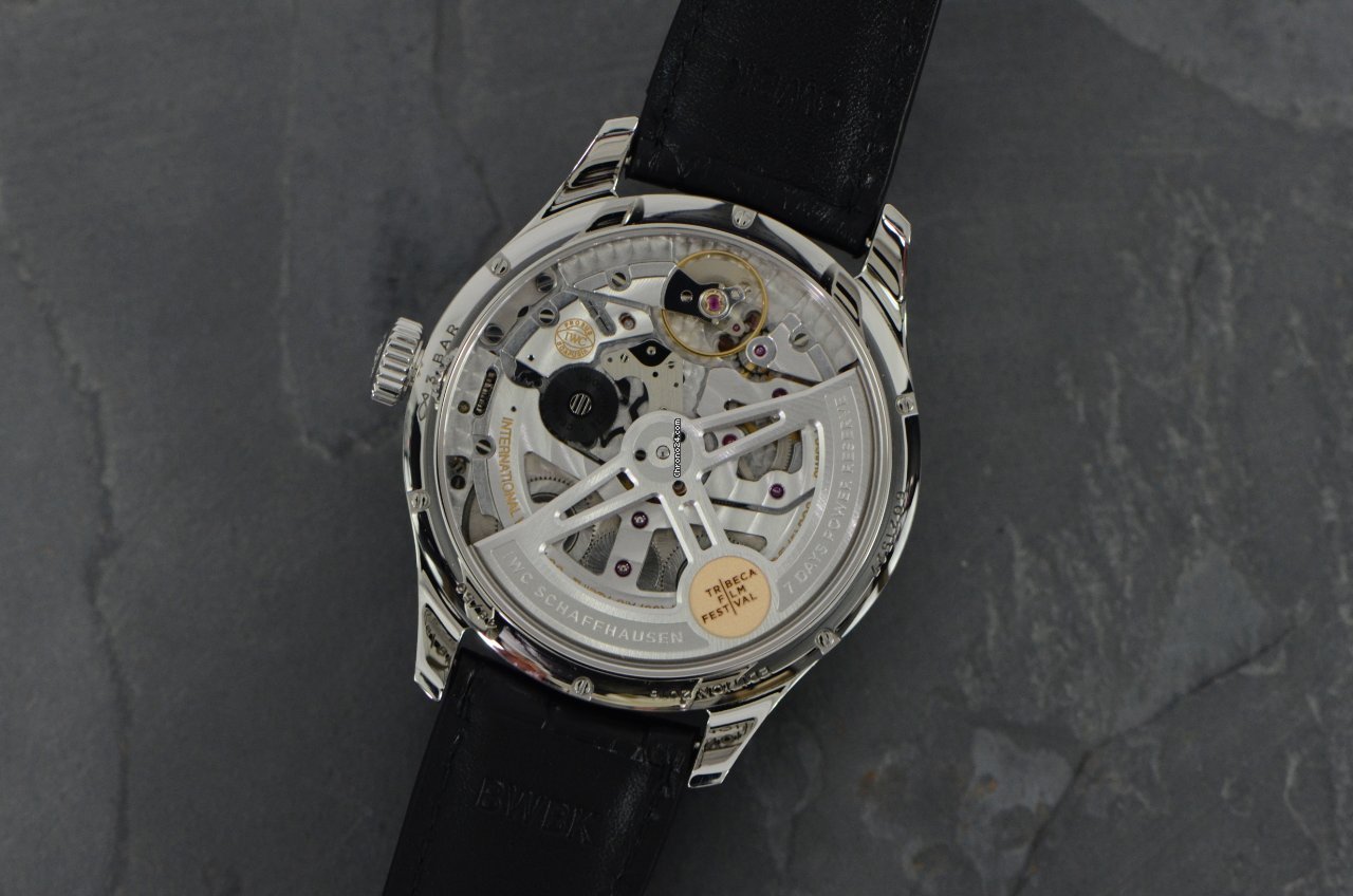 IWC Portuguese Annual Calendar Mens watch Unisex Automatic Steel IW503506 Replica 7