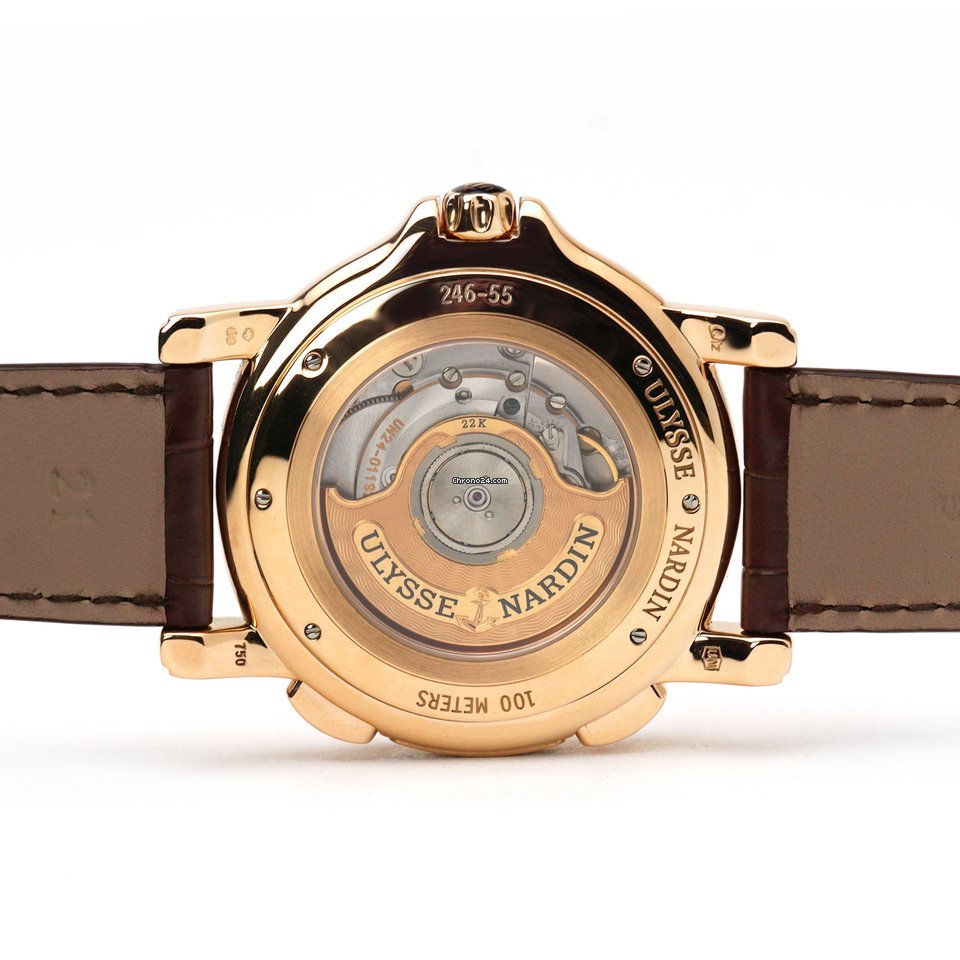 IMG_9081 Ulysse Nardin Dual Time Rose gold 246-55 30 Replica 7