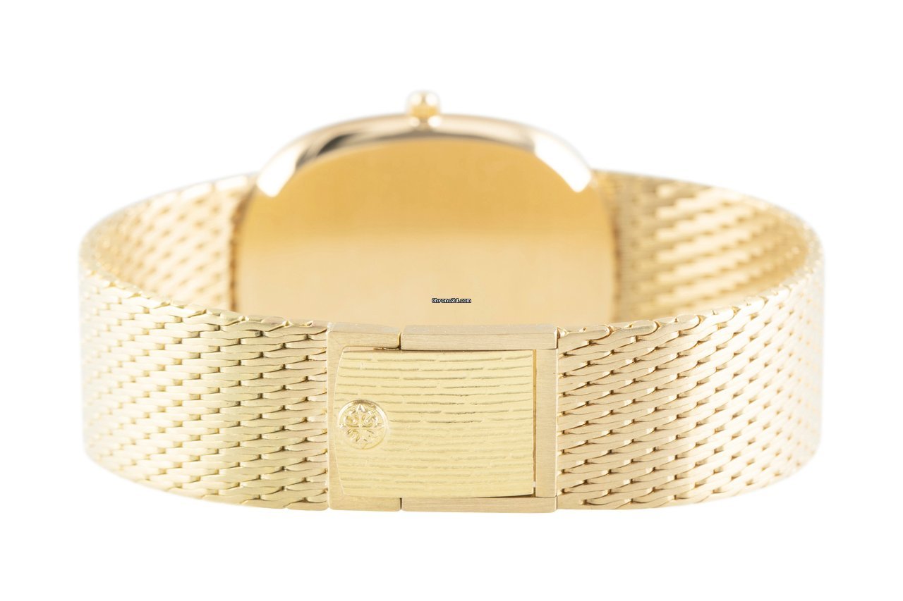 IMG_9081 Patek Philippe Golden Ellipse Mens watch Unisex Automatic Yellow gold 3938 1 Replica 7
