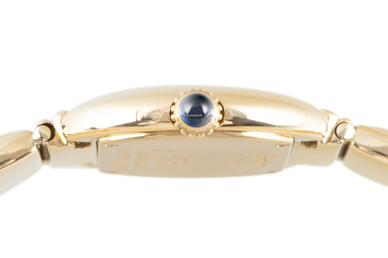 IMG_9081 Cartier Womens watch Quartz Yellow gold 0169 Replica 7