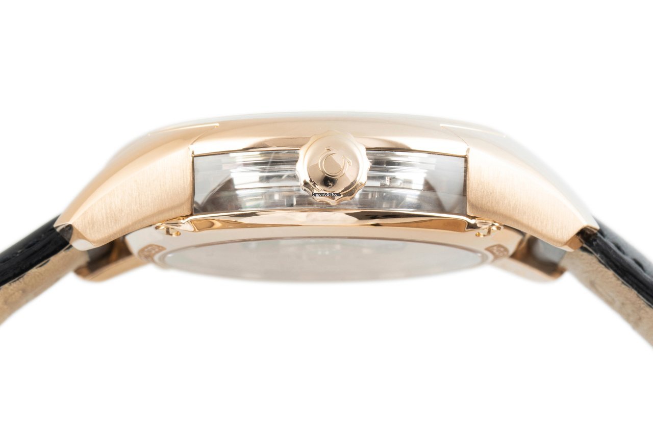 IMG_9081 Omega De Ville Hour Vision Mens watch Unisex Automatic Red gold 431.63.41.21.02.001 Replica 7