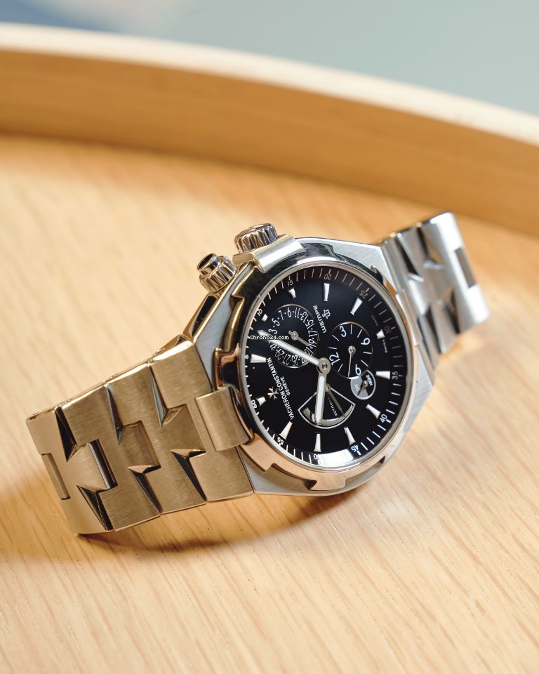 IMG_9081 Vacheron Constantin Overseas Dual Time Mens watch Unisex Automatic Steel 47450 B01A Replica 7