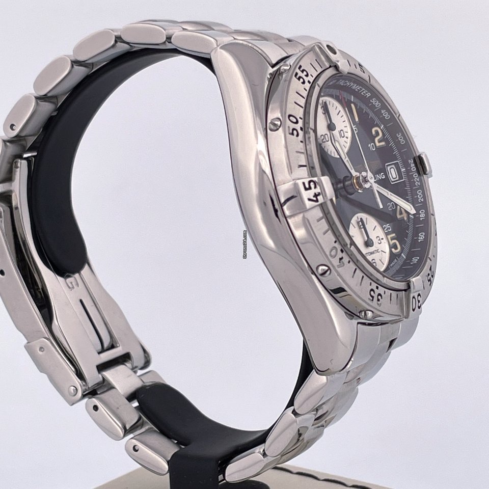 Breitling Colt Chronograph Mens watch Unisex Automatic Steel A13035.1 Replica 7