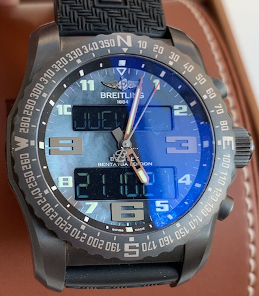 IMG_9081 Breitling Cockpit B50 Mens watch Unisex Quartz VB50109U BE29 Replica 7