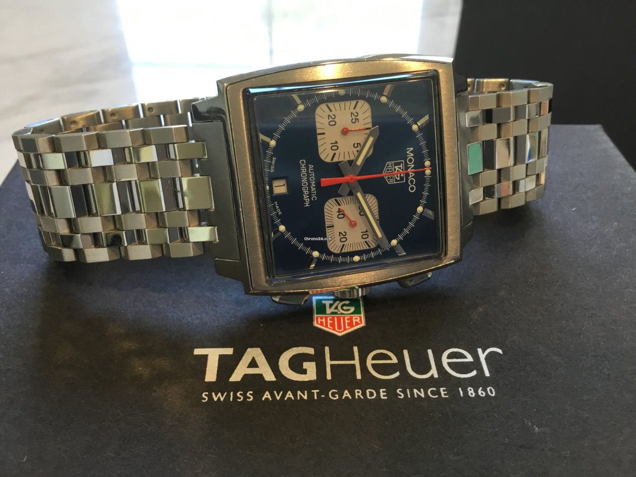 TAG Heuer Monaco Mens watch Unisex Automatic Steel CW2113.BA0780 Replica 7