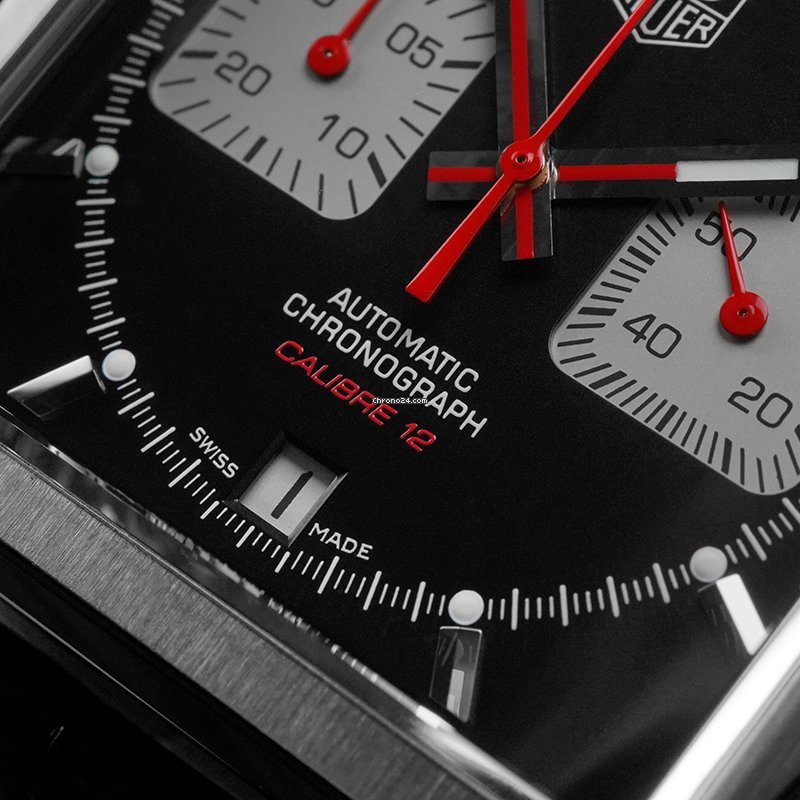 IMG_9081 TAG Heuer Monaco Calibre 12 Mens watch Unisex Automatic Steel CAW2114.FC6177 Replica 7