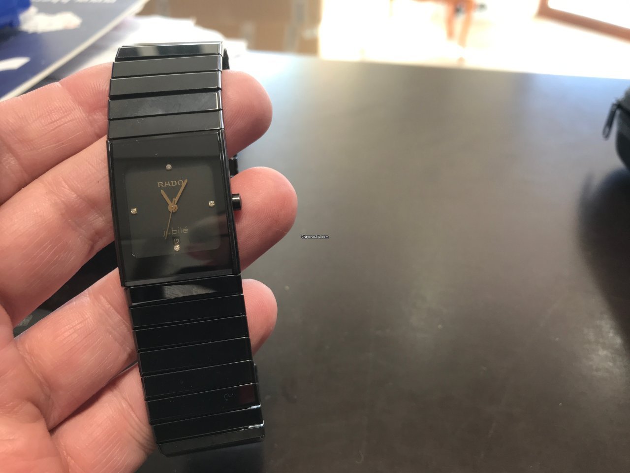 IMG_9081 Rado Diastar Mens watch Unisex Quartz Ceramic 111.0322.3 Replica 7