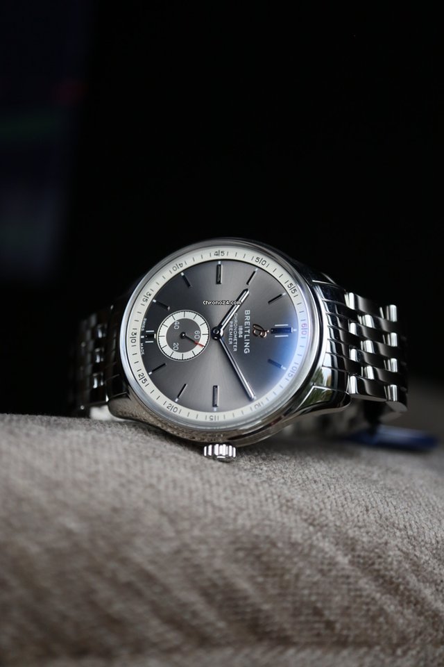 IMG_9081 Breitling Mens watch Unisex Automatic Steel A37340351B1A1 Replica 7