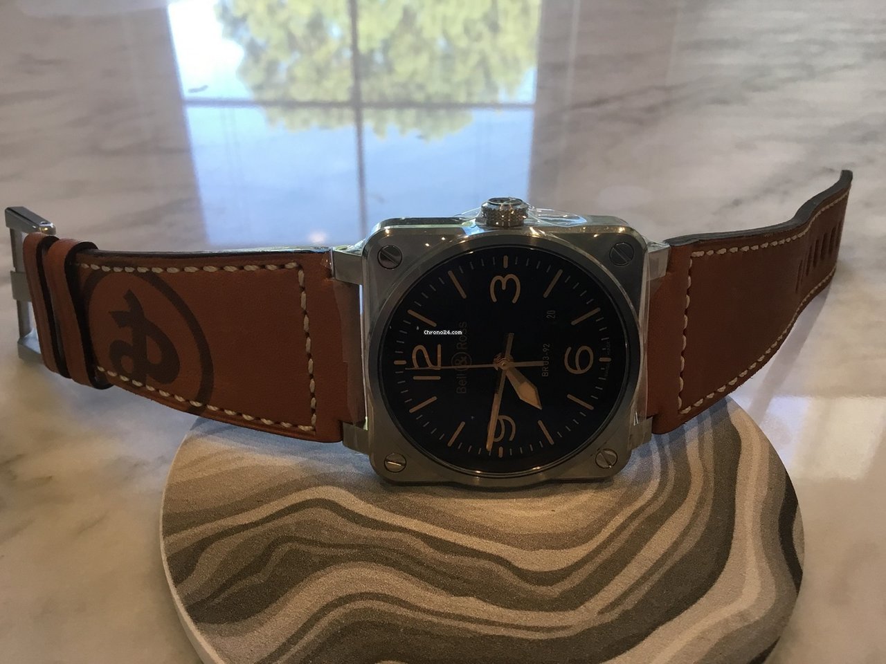 IMG_9081 Bell & Ross BR 03-92 Steel Mens watch Unisex Automatic Steel BR0392-ST-G-HE SCA Replica 7