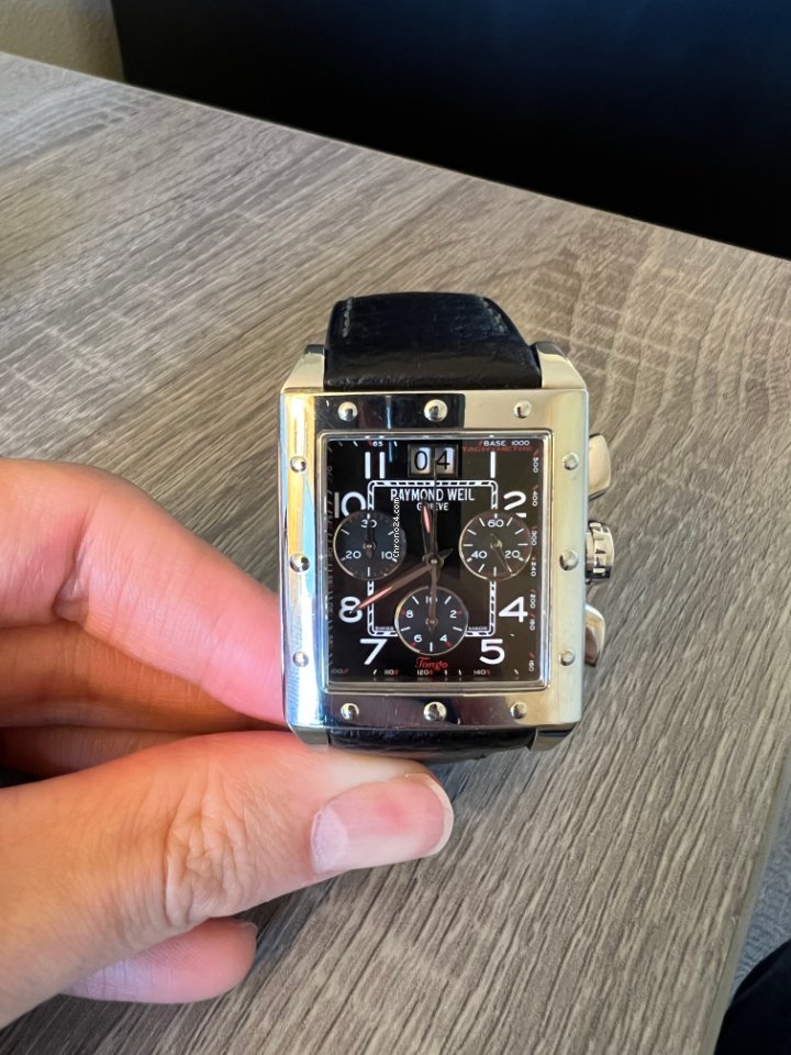 IMG_9081 Raymond Weil Tango Mens watch Unisex Steel 48811-sr-05200 Replica 7