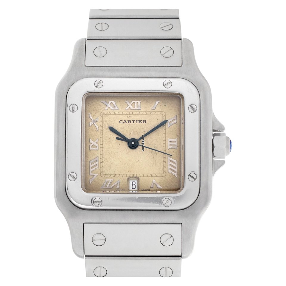 Cartier Santos Womens watch Quartz Steel W20025D6 1564 Replica 7