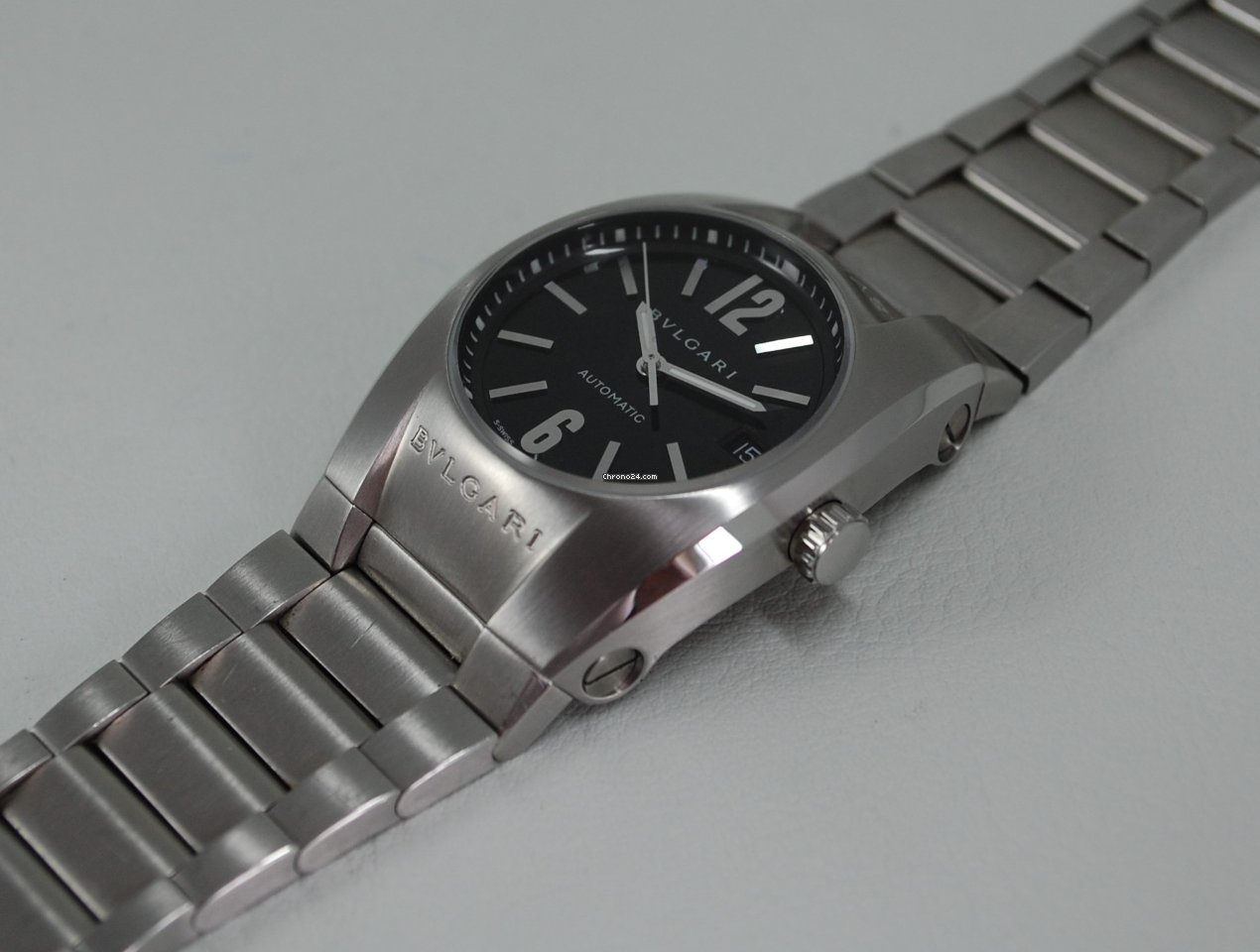IMG_9081 Bulgari Ergon Mens watch Unisex Automatic Steel EG 35 S Replica 7