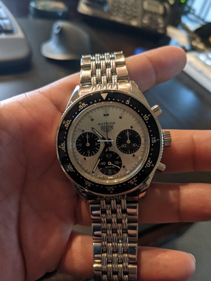 TAG Heuer Autavia Mens watch Unisex Automatic Steel CBE2111.BA0687 Replica 7