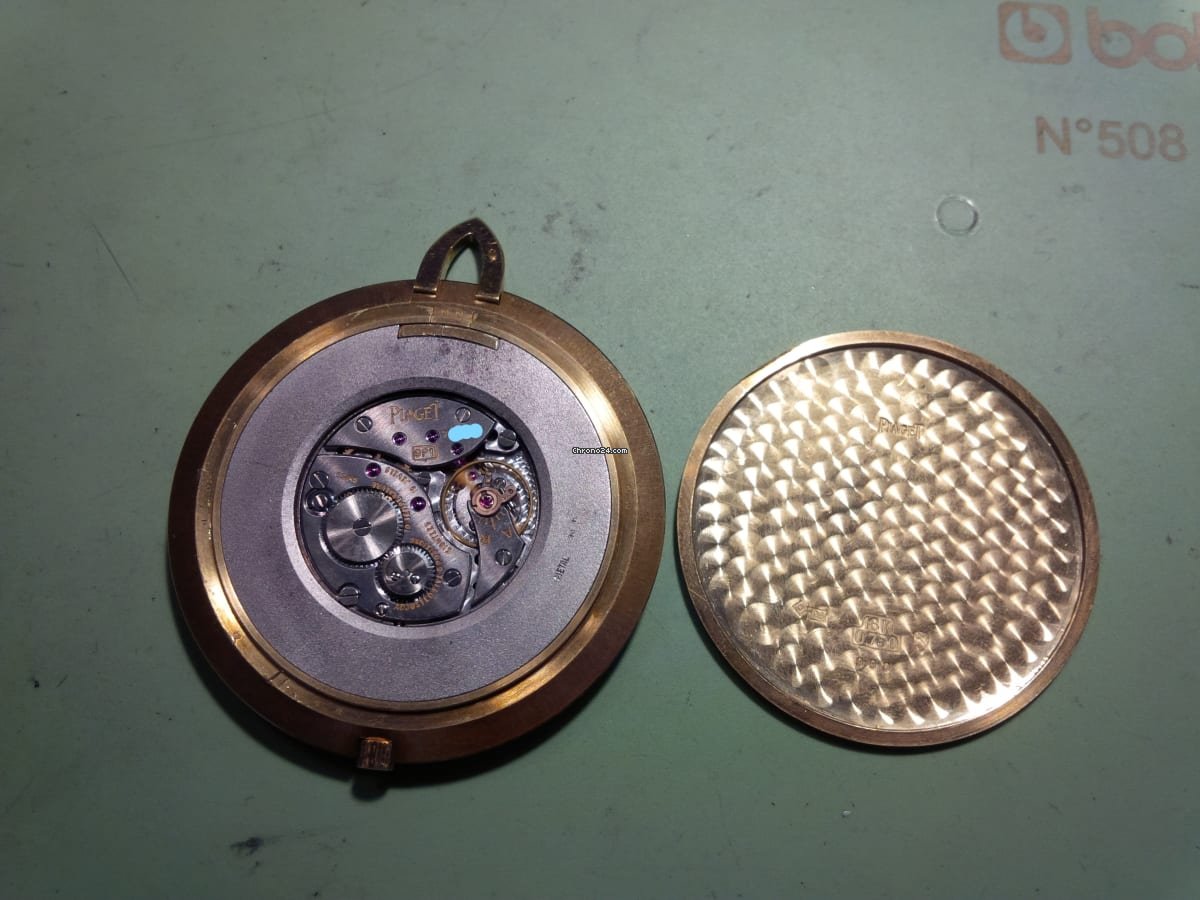 IMG_9081 Piaget Mens watch Unisex Manual winding Yellow gold 990 Replica 7
