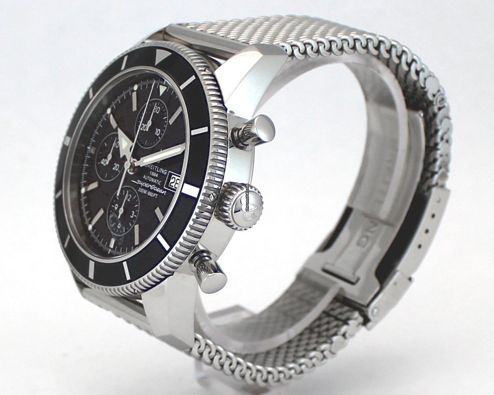 IMG_9081 Breitling Superocean Heritage Chronograph Mens watch Unisex Automatic Steel A1332024 B908 152A Replica 7