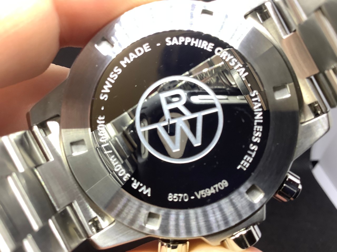 IMG_9081 Raymond Weil Mens watch Unisex Quartz 8570-ST-365501 Replica 7