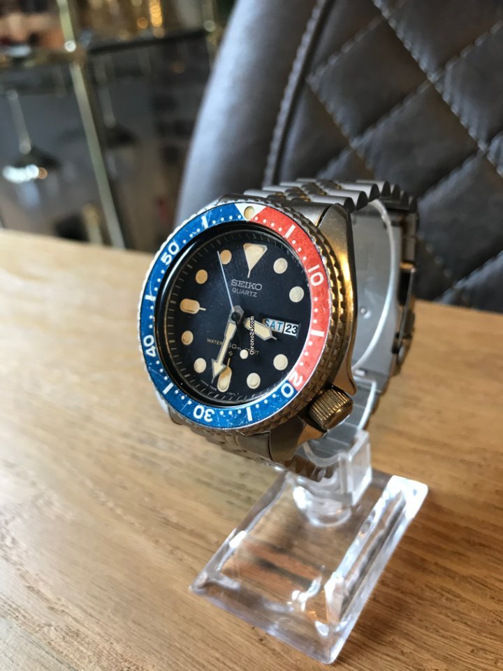 Seiko Mens watch Unisex Steel 7548-7000 Replica 7