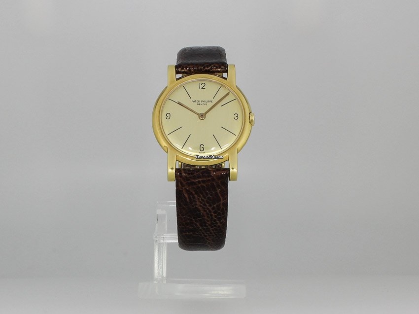 Patek Philippe Vintage Mens watch Unisex Manual winding Yellow gold 2505 Replica 7