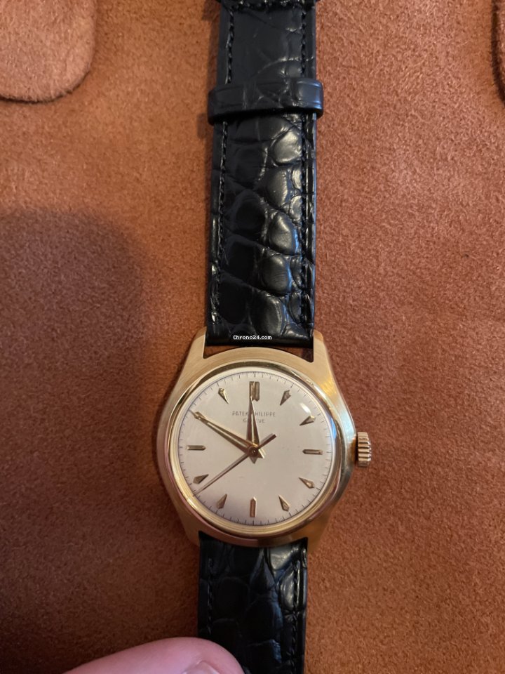 IMG_9081 Patek Philippe Calatrava Mens watch Unisex Manual winding Yellow gold 2533 Replica 7