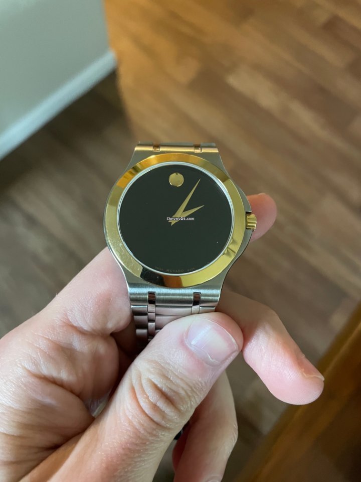 IMG_9081 Movado Mens watch Unisex Quartz Steel 01.1.20.1129 Replica 7