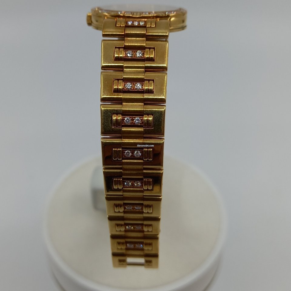 IMG_9081 Piaget Dancer Womens watch Quartz Yellow gold 80564 k 818 Replica 7