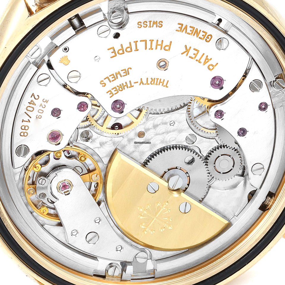 IMG_9081 Patek Philippe World Time Mens watch Unisex Automatic Yellow gold 5110J Replica 7