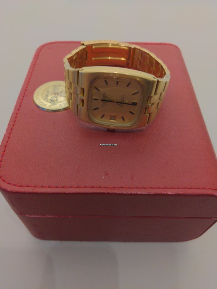 Omega Constellation Mens watch Unisex Automatic Yellow gold 166.059 Replica 7