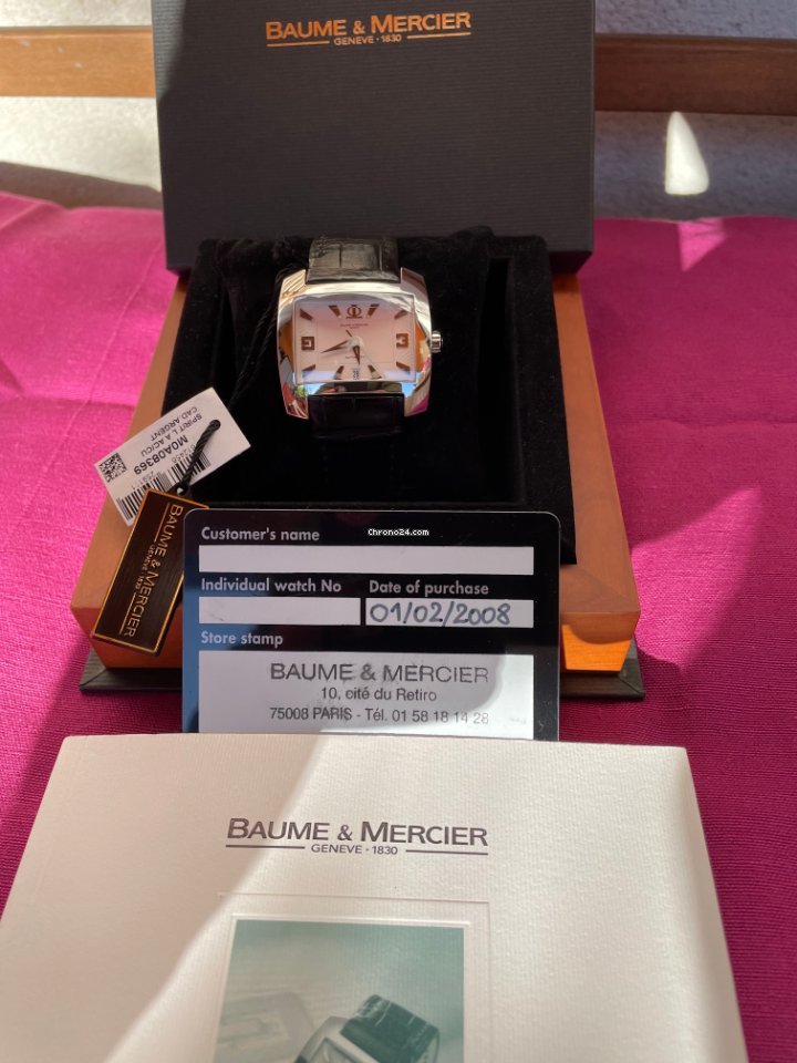 IMG_9081 Baume & Mercier Hampton Mens watch Unisex Automatic Steel M0A08369 Replica 7
