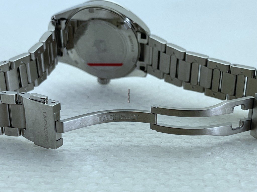 TAG Heuer Carrera Lady Womens watch Quartz Steel TAG Heuer Carrera Quartz White Mother of Pearl Dial Steel Womens Watch WAR1311.BA0778 Replica 7