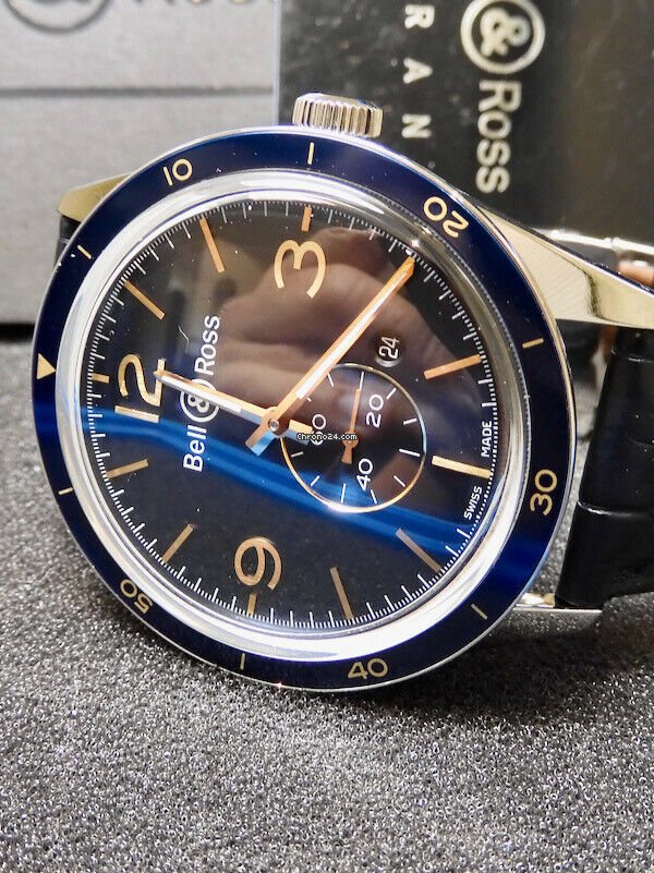 Bell & Ross Vintage Automatic Steel BR 123 Replica 7